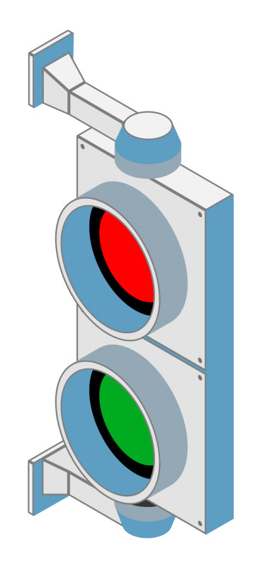 Feu bicolor